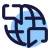 Luxe Drive Digital Marketing America's Top Marketing Agency Icon of a globe with blue speech bubbles surrounding it, indicating global communication—a perfect representation of Luxe Drive's digital marketing prowess. Luxe Drive Digital Marketing We Drive Your Growth