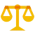 Luxe Drive Digital Marketing America's Top Marketing Agency A simple yellow icon of a balanced scale, symbolizing justice and equilibrium, perfect for Luxe Drive Digital Marketing's elegant yet effective branding. Luxe Drive Digital Marketing We Drive Your Growth